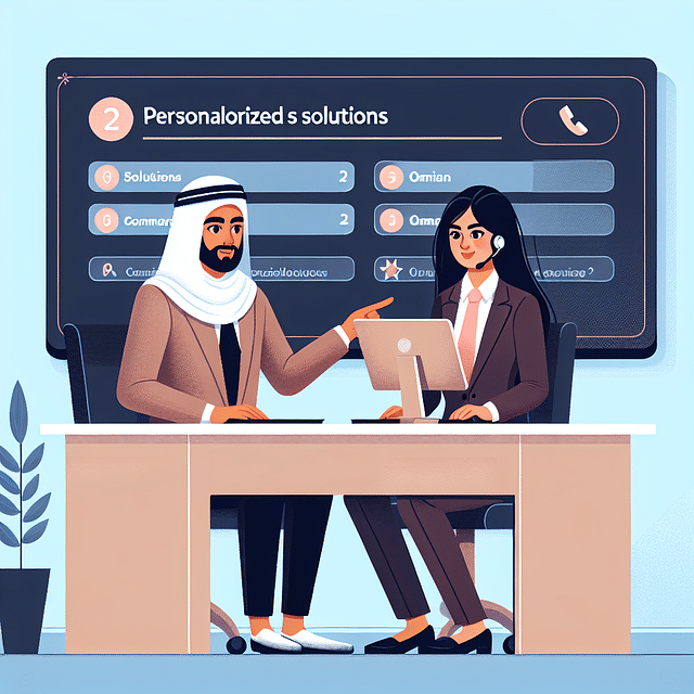 customer service offering personalized solutions