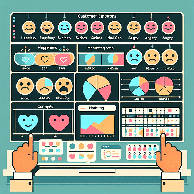 monitoring dashboard for customer emotions