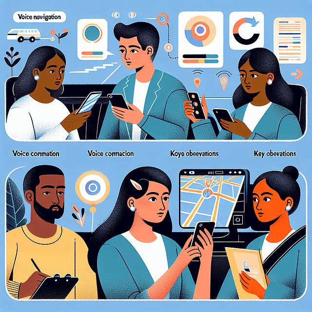 testing voice navigation with a focus group
