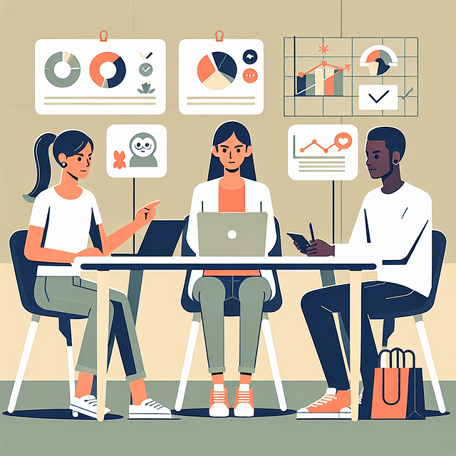 user research session with emotional feedback