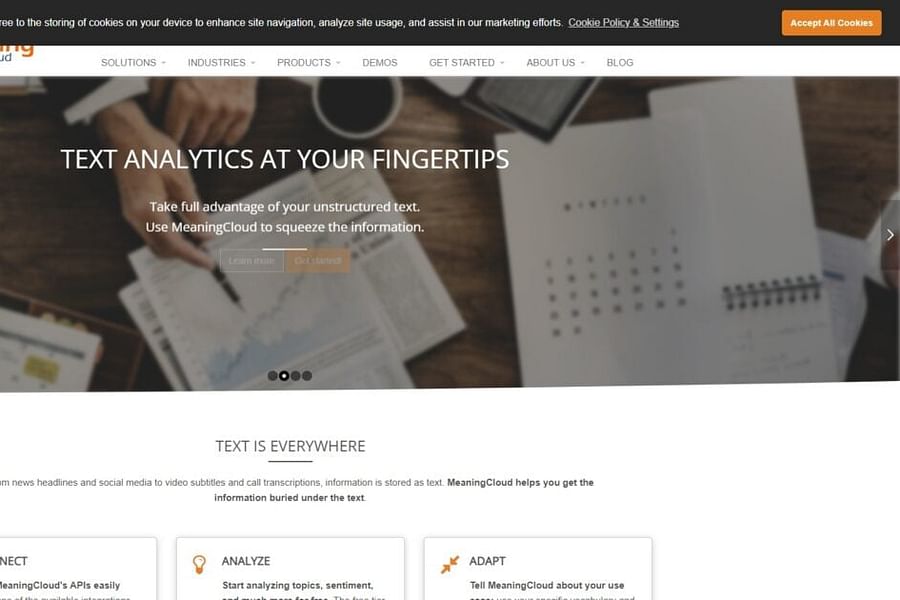 MeaningCloud text analytics